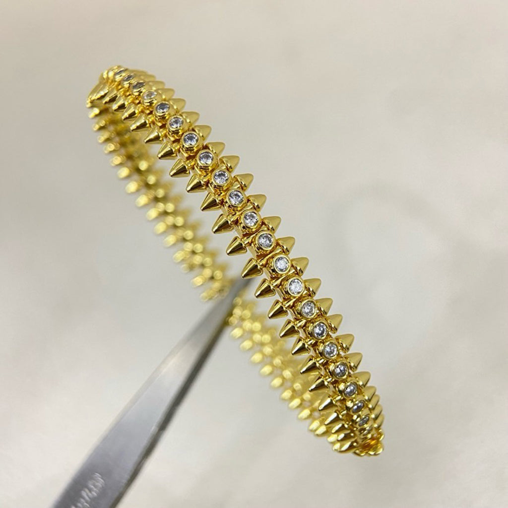 [⭐Novea]CLASH  BRACELET 8MM DIAMONDS