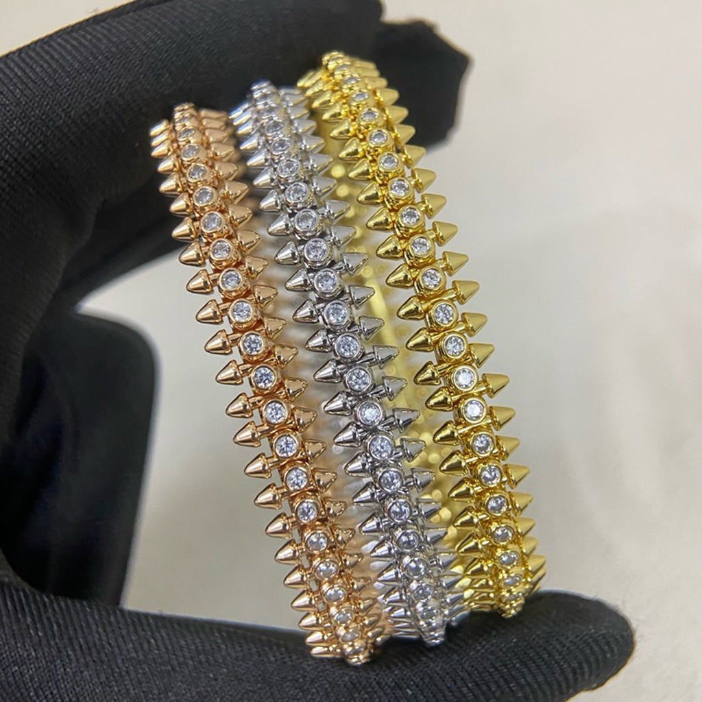 [⭐Novea]CLASH  BRACELET 8MM DIAMONDS