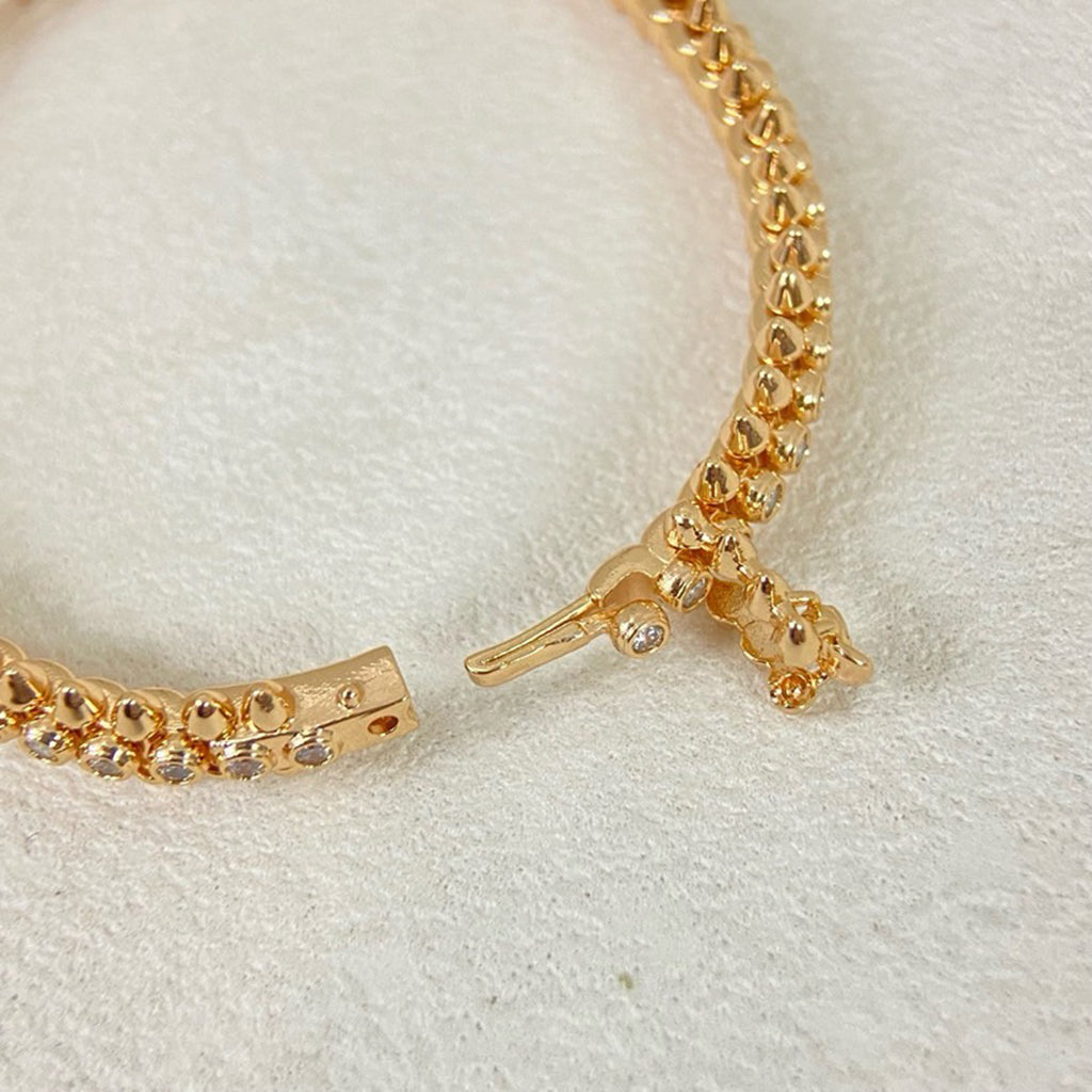 [⭐Novea]CLASH  BRACELET 8MM DIAMONDS