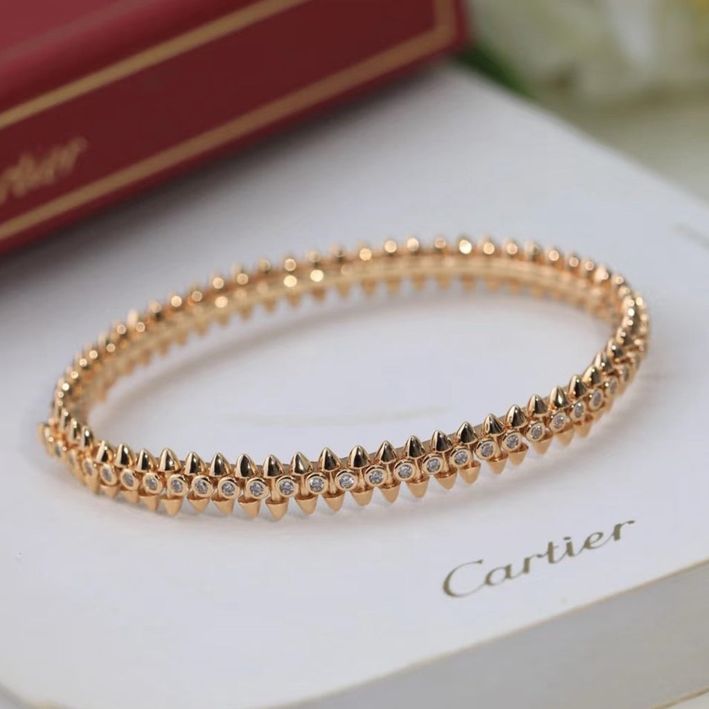[⭐Novea]CLASH  BRACELET 8MM DIAMONDS