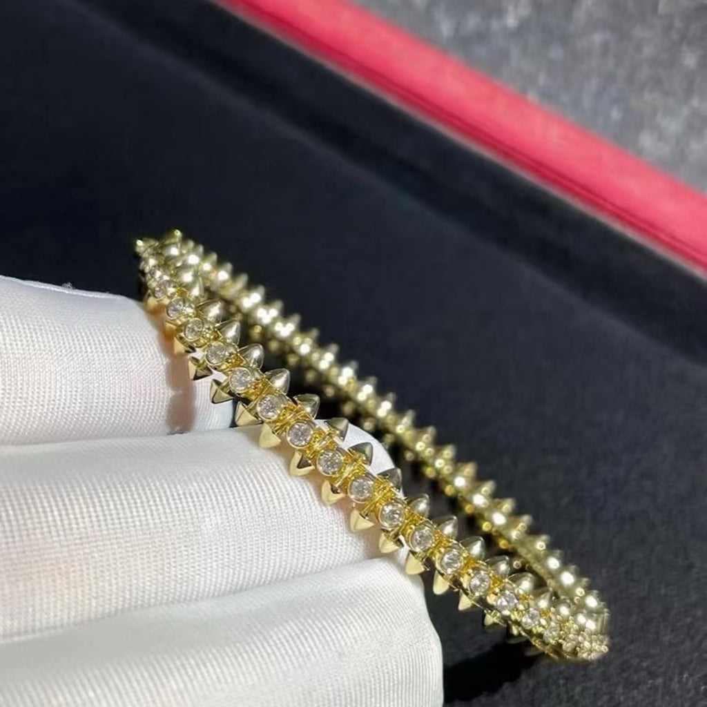 [⭐Novea]CLASH  BRACELET 8MM DIAMONDS