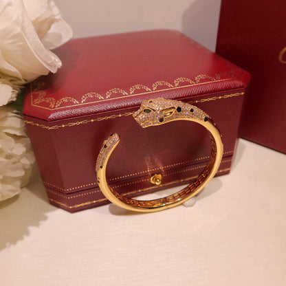 [⭐Novea]PANTHERE BIG BRACELET DIAMONDS