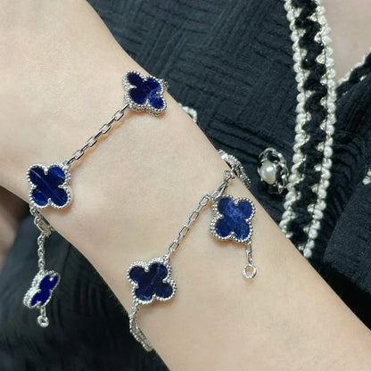 [⭐Novea]CLOVER 5 MOTIF PIETERSITE BRACELET COLLECTION