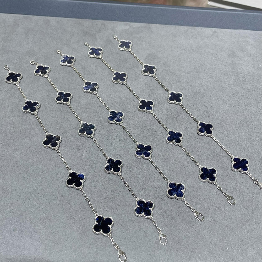 [⭐Novea]CLOVER 5 MOTIF PIETERSITE BRACELET COLLECTION