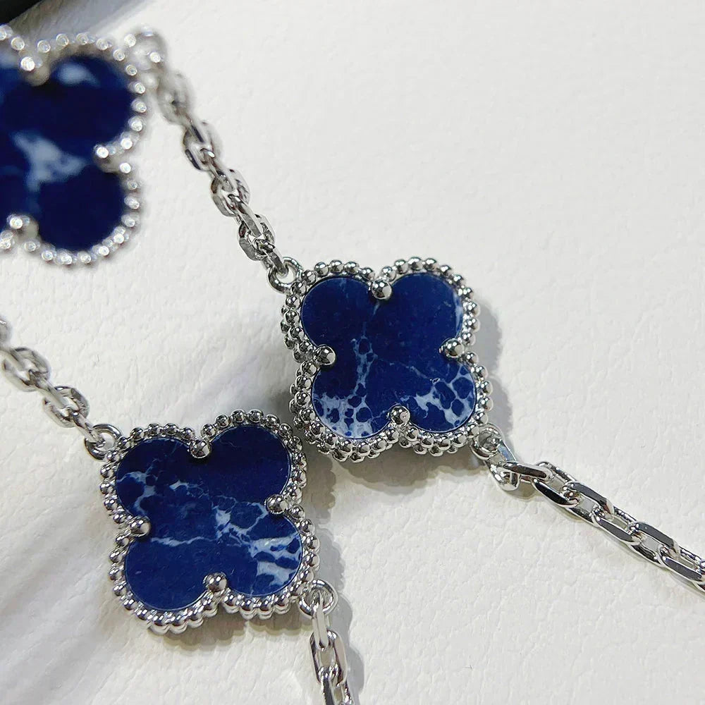 [⭐Novea]CLOVER 5 MOTIF PIETERSITE BRACELET COLLECTION