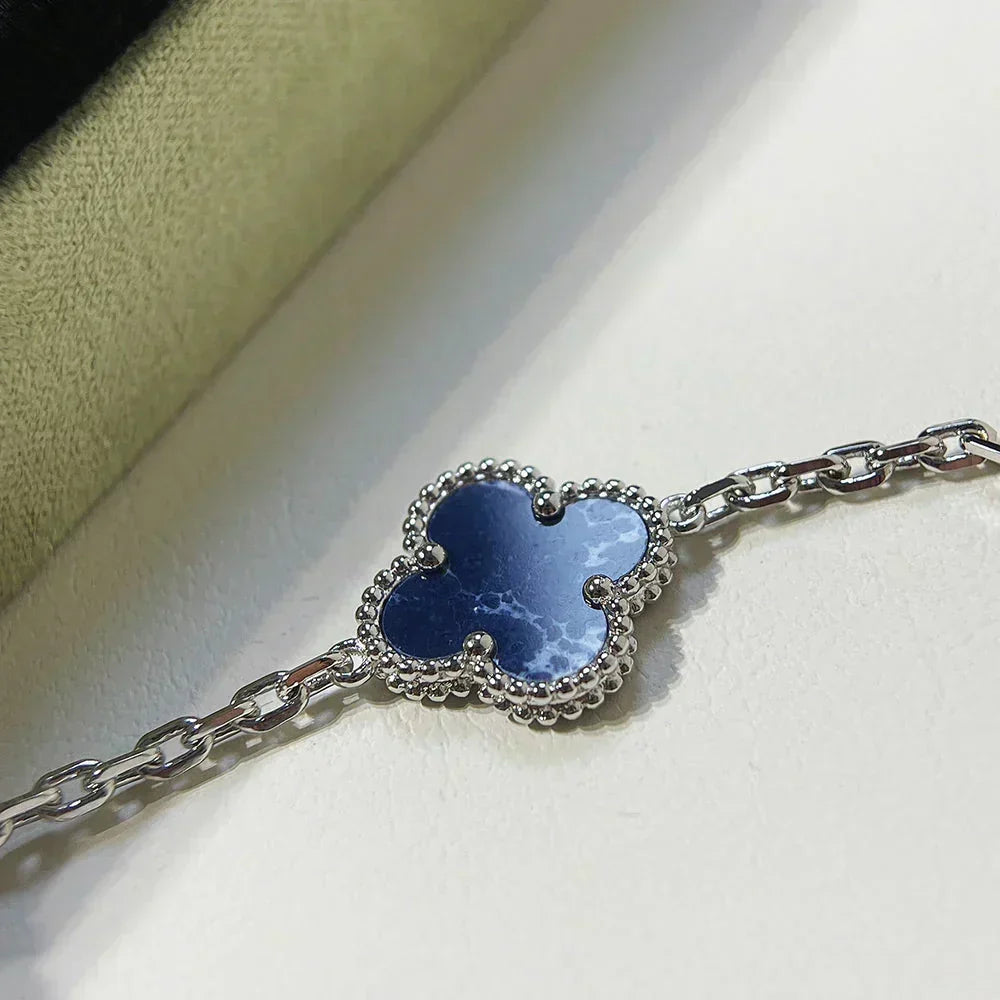 [⭐Novea]CLOVER 5 MOTIF PIETERSITE BRACELET COLLECTION