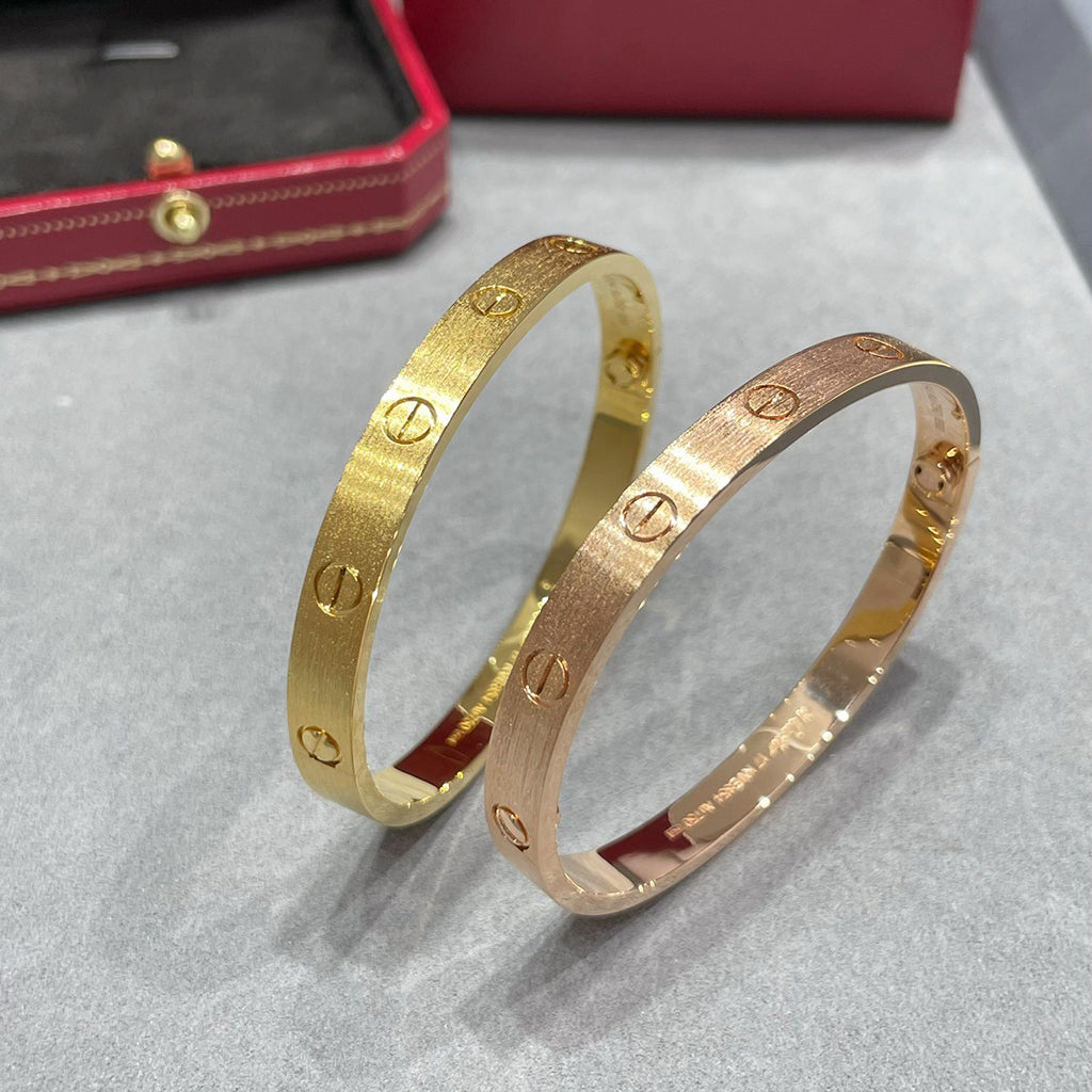 [⭐Novea]LOVE BRACELET 6.1MM BRUSHED