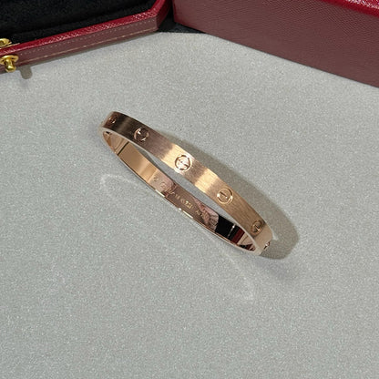 [⭐Novea]LOVE BRACELET 6.1MM BRUSHED