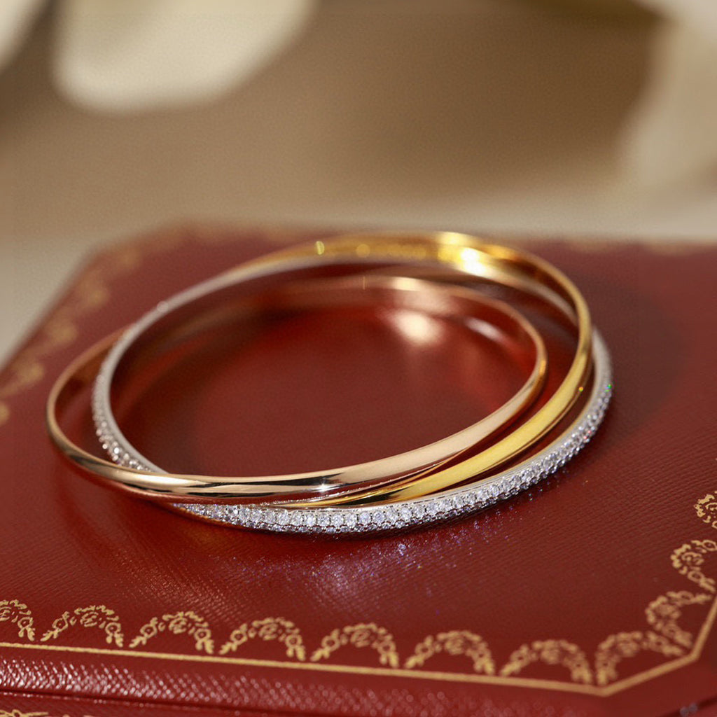 [⭐Novea]TRINITY 2.8MM SMALL BRACELET