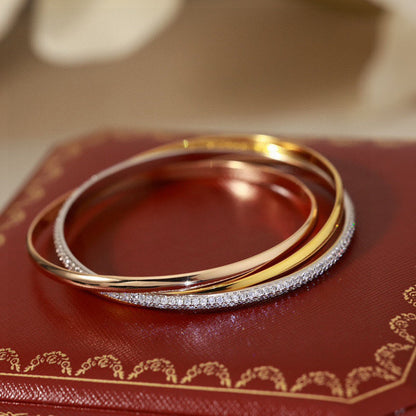 [⭐Novea]TRINITY 2.8MM SMALL BRACELET