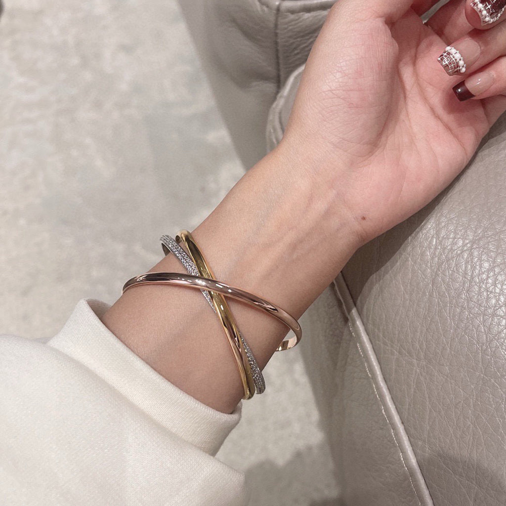 [⭐Novea]TRINITY 2.8MM SMALL BRACELET