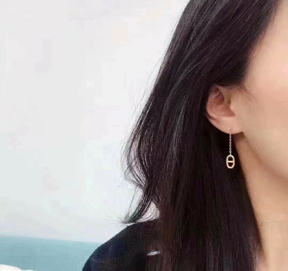 [⭐Novea]CHAINE TASSEL EARRINGS