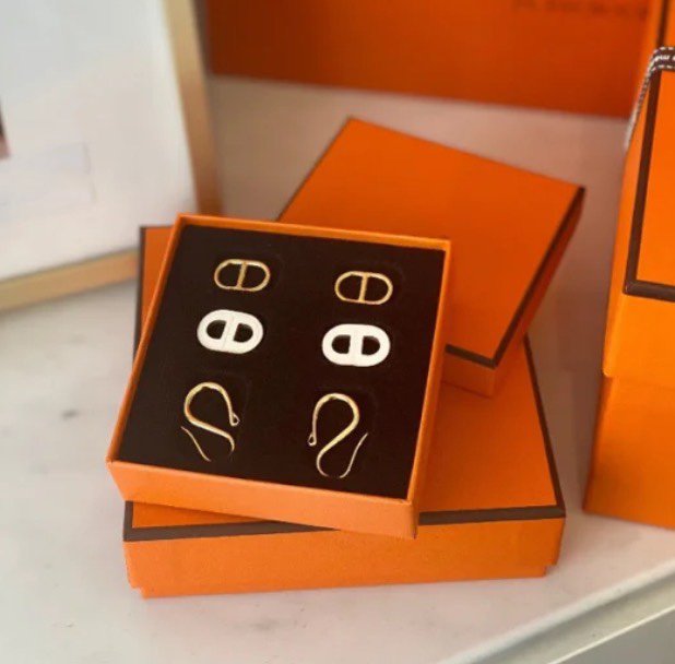 [⭐Novea]HM O'MAILLON GOLD EARRINGS
