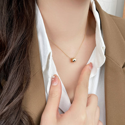 [⭐Novea]BEE MINI PEDANT DIAMOND NECKLACE