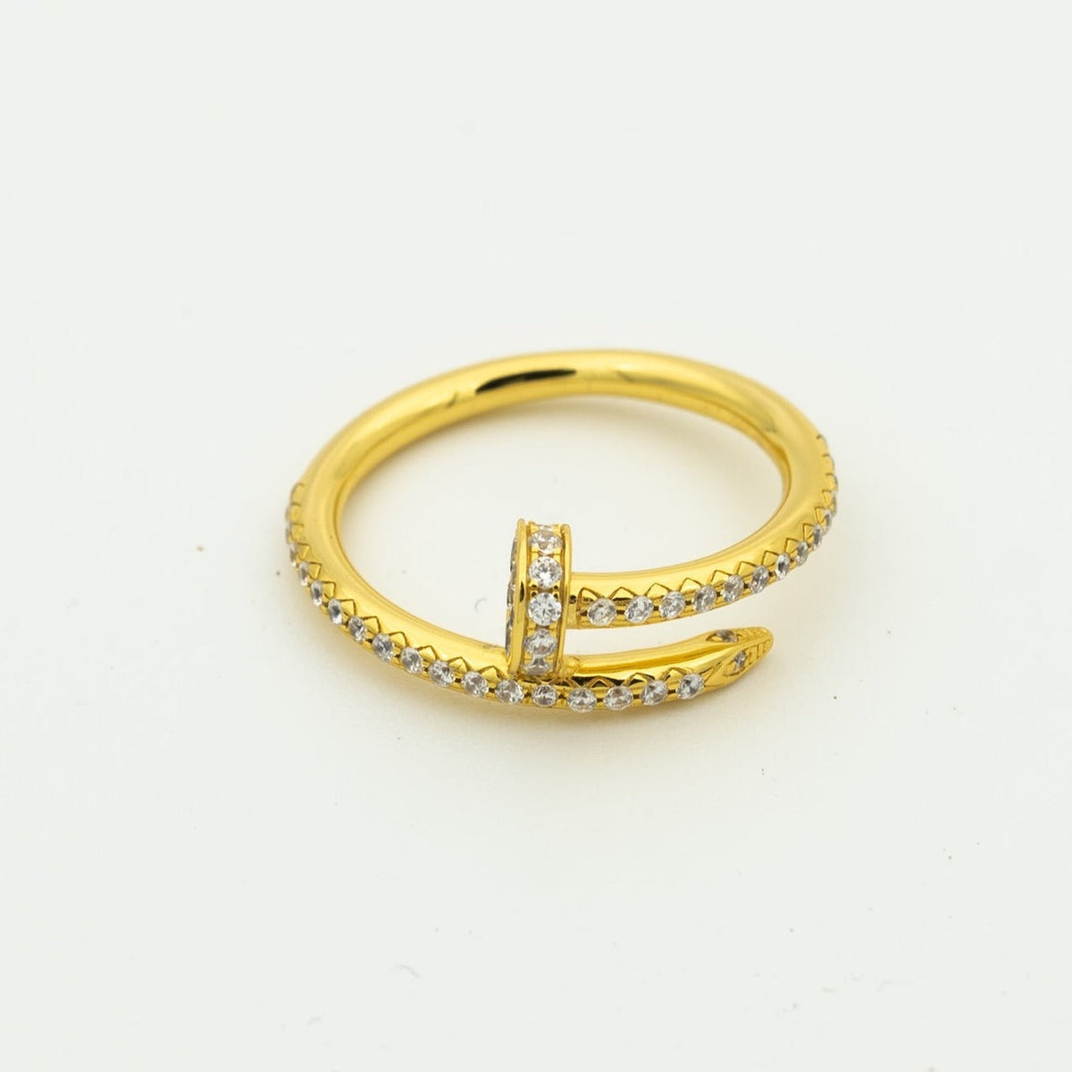 [⭐Novea]JUSTE RING 1.8MM GOLD DIAMONDS