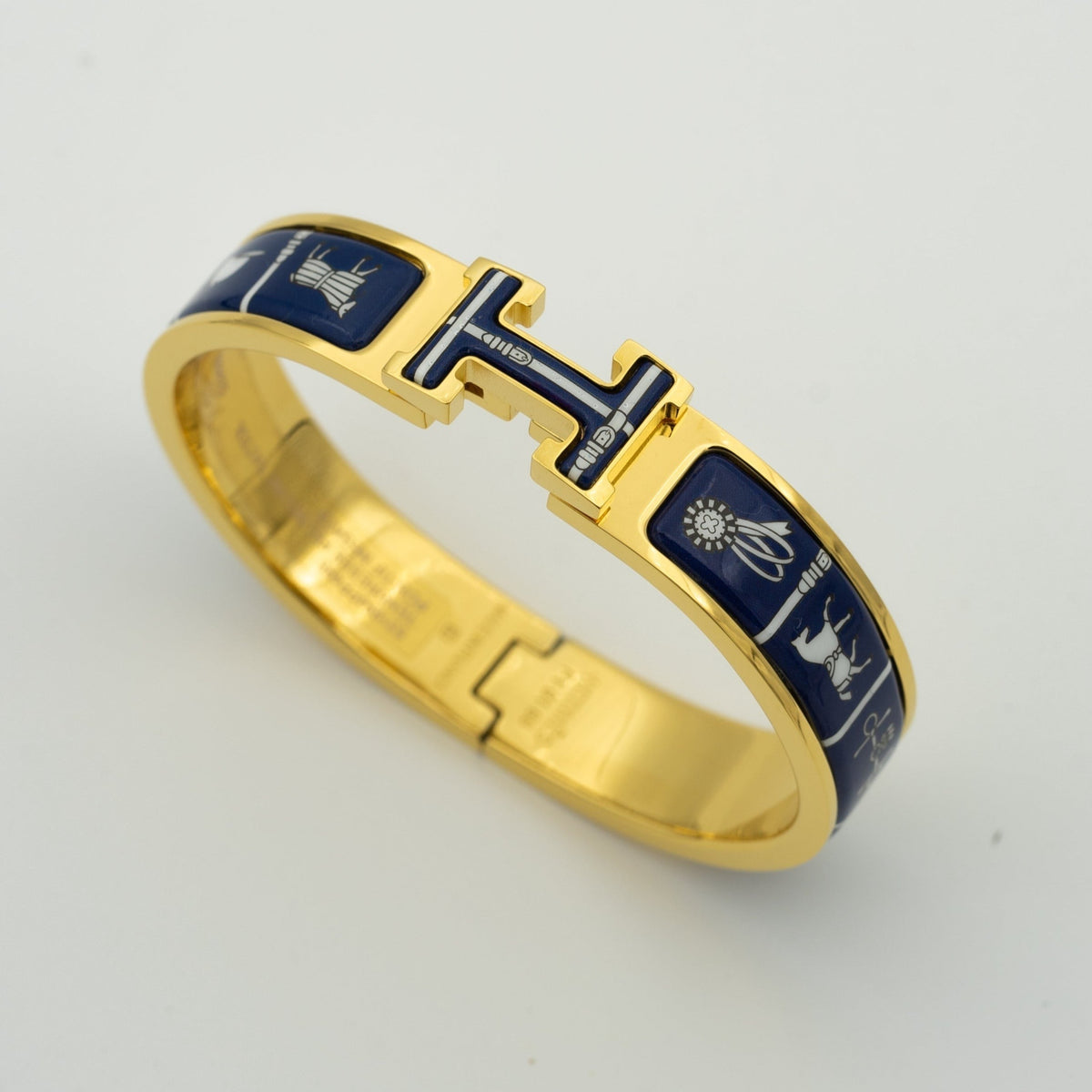 [⭐Novea]H BRACELET BLUE CERAMIC