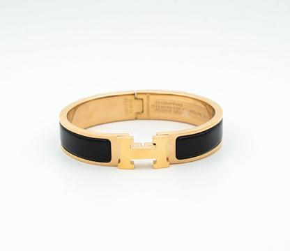 [⭐Novea]H BLACK BRACELET