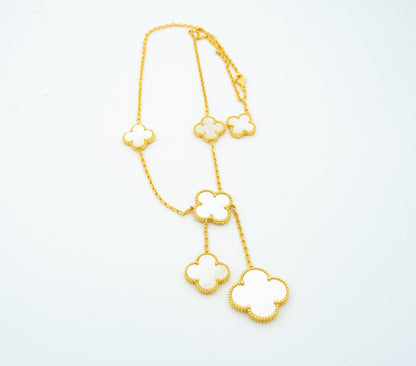 [⭐Novea]CLOVER MOTHER OF PEARL NECKLACE 6 MOTIF