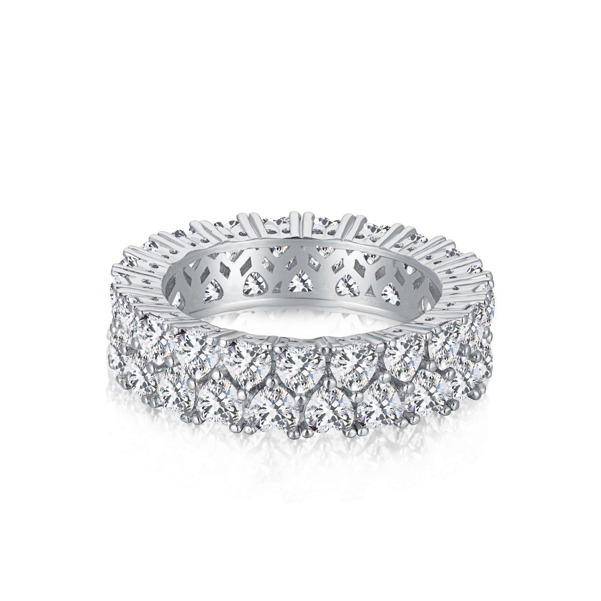 [Lucky Jewelry]Luckyling Full Heart Ring