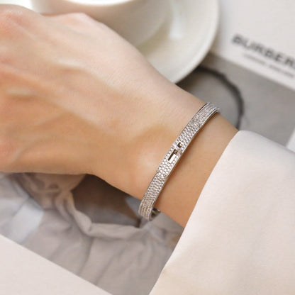 [⭐Novea]KELLY BRACELET DIAMOND PAVED