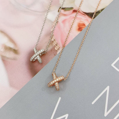 [⭐Novea]JEUX DE DIAMOND NECKLACE