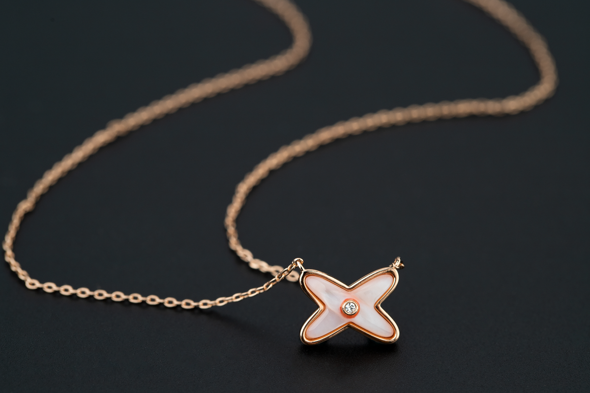 [⭐Novea]JEUX DE NECKLACE 1 DIAMOND