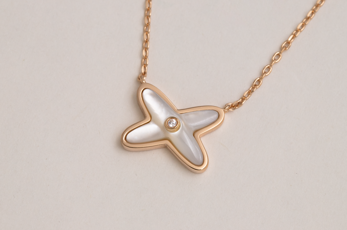 [⭐Novea]JEUX DE NECKLACE 1 DIAMOND