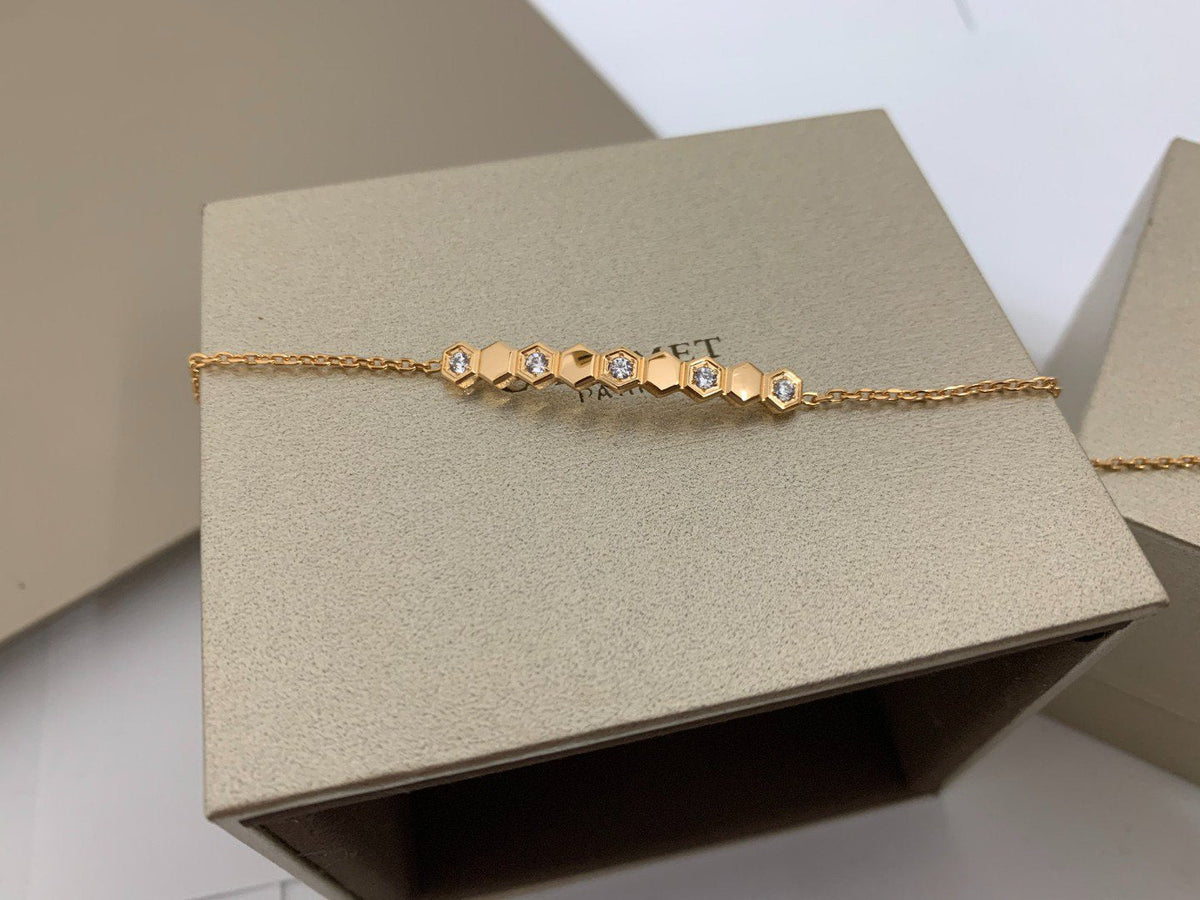 [⭐Novea]BEE LOVE BRACELET DIAMOND