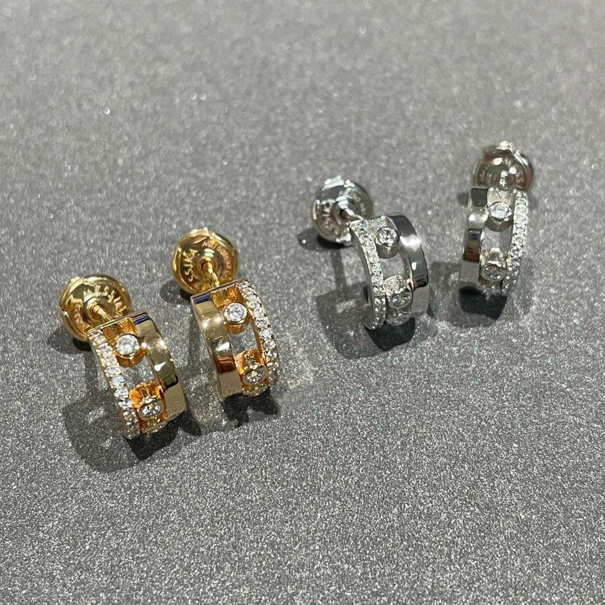 [⭐Novea]MOVE ROMANE EARRINGS DIAMOND