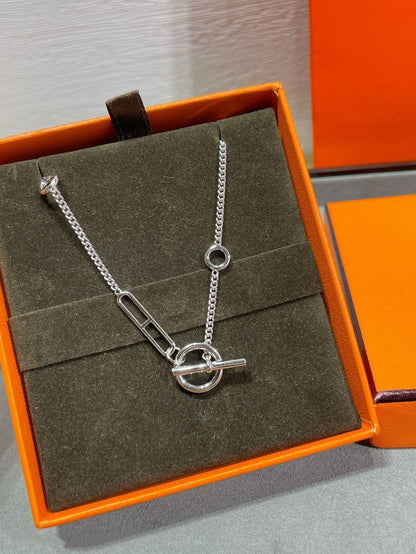 [⭐Novea]HM STERLING CHAINE D'ANCRE HEART
