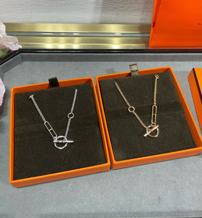 [⭐Novea]HM STERLING CHAINE D'ANCRE HEART
