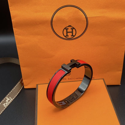 [⭐Novea]CLIC HM SO BLACK RED BRACELET
