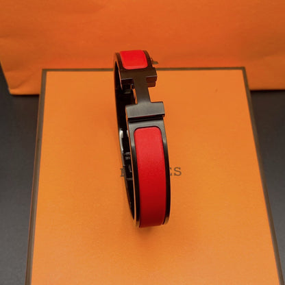 [⭐Novea]CLIC HM SO BLACK RED BRACELET