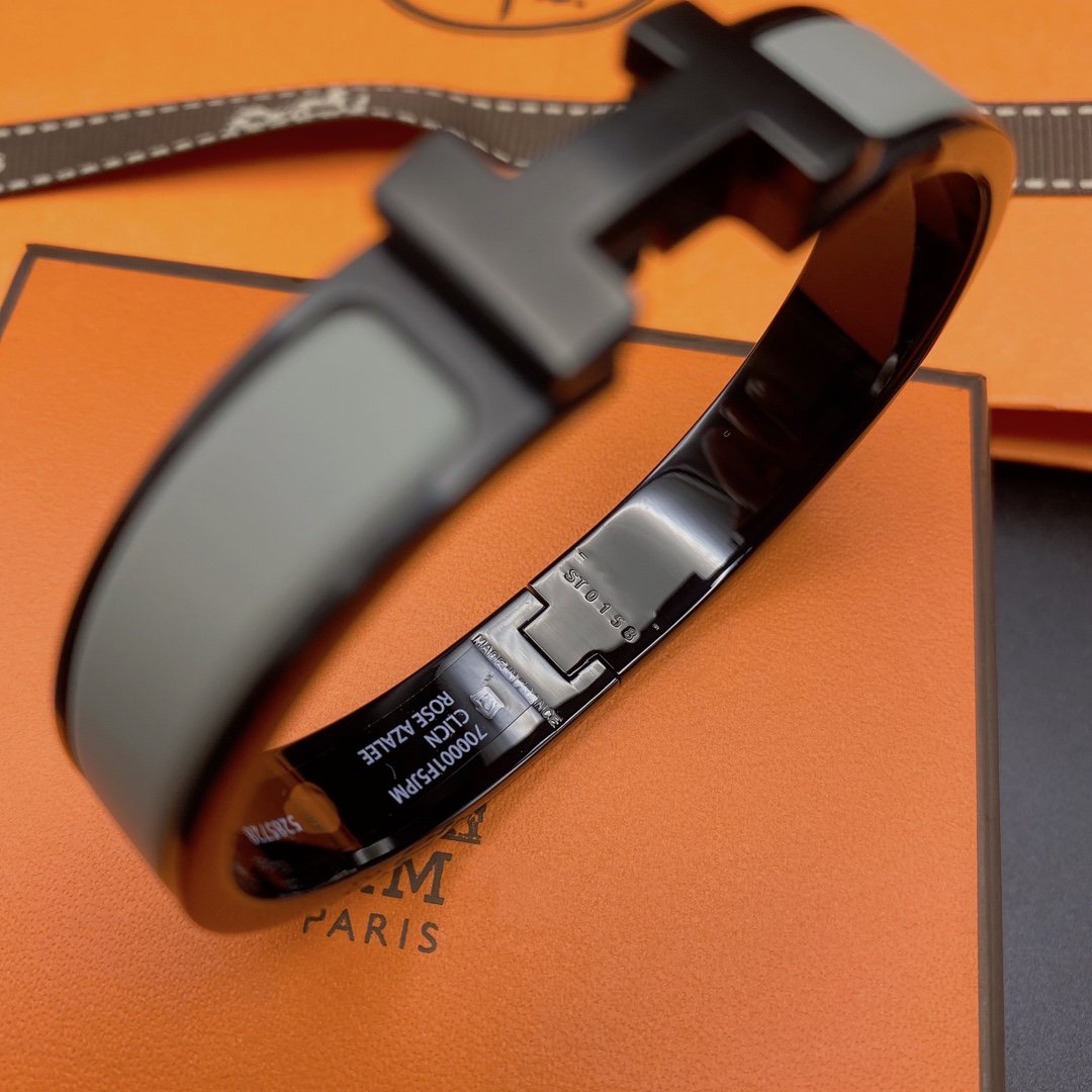 [⭐Novea]CLIC HM SO BLACK GREY BRACELET