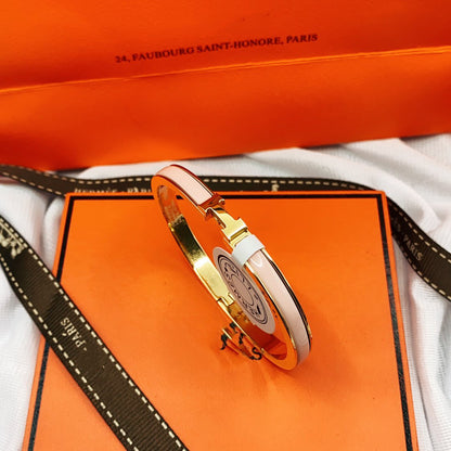 [⭐Novea]CLASSIC HM CLIC  PINK 8MM ENAMEL BRACELET
