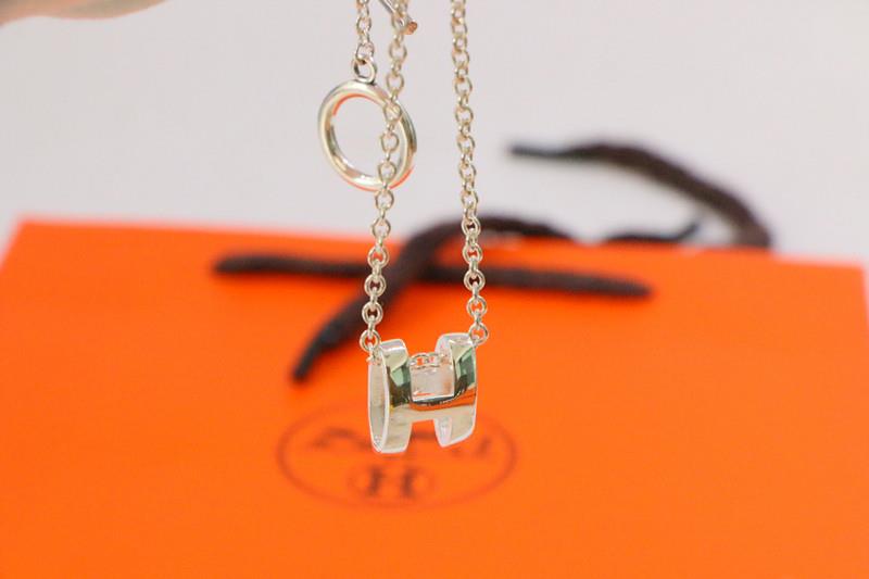 [⭐Novea]HM NECKLACE H LETTER OVAL SERIES