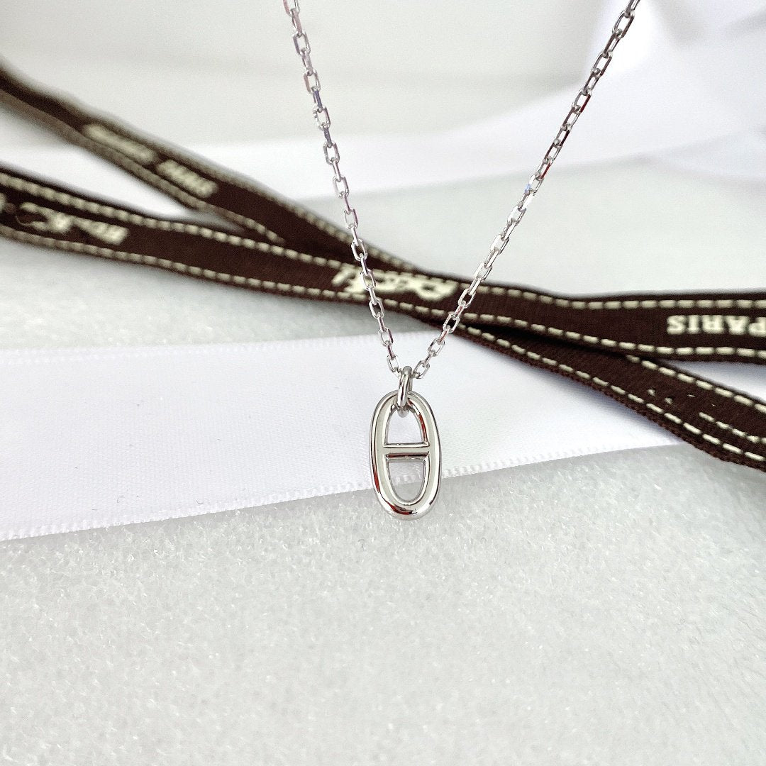 [⭐Novea]HM PIG NOSE NECKLACE
