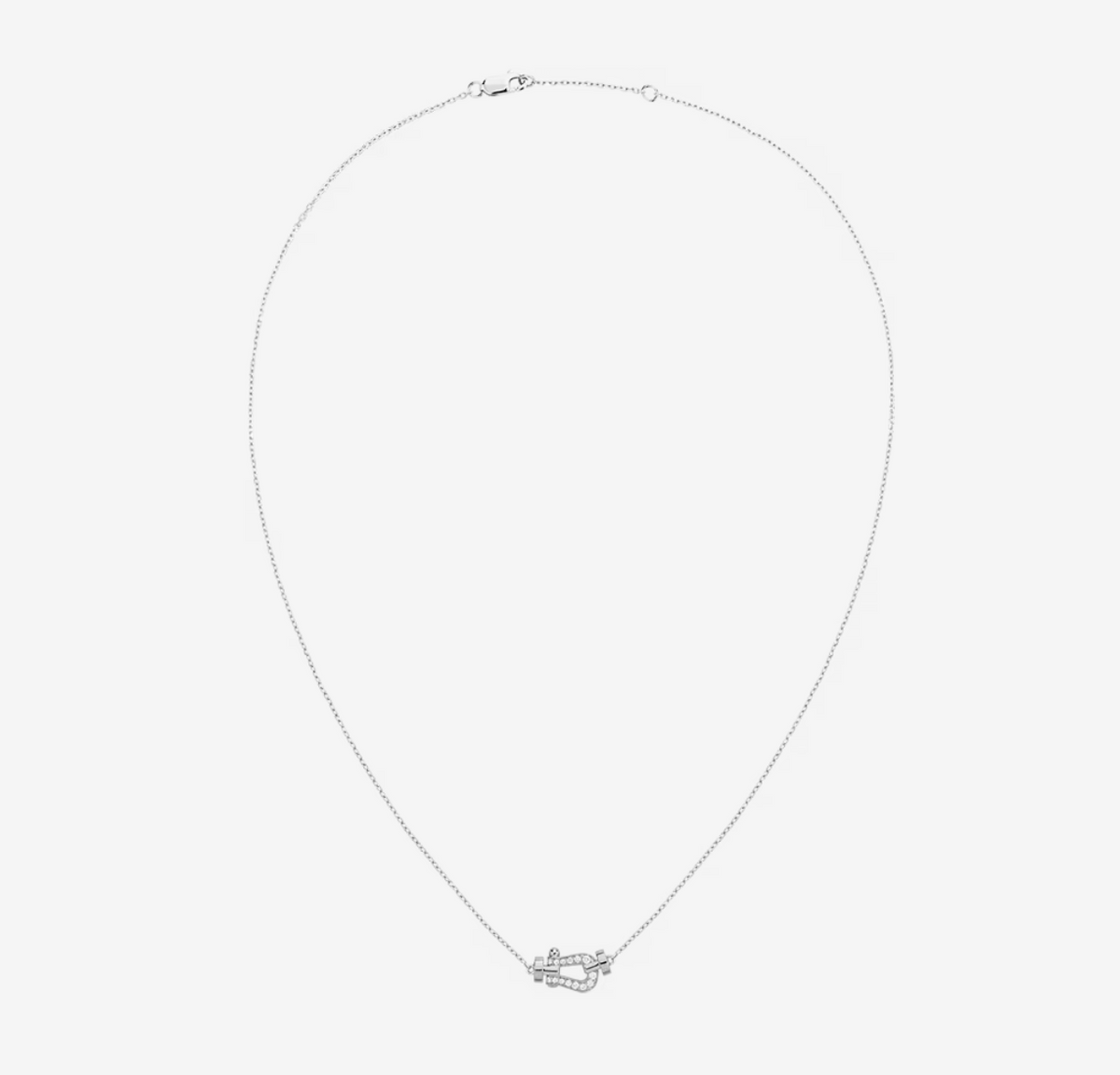 [⭐Novea]FORCE 10 DIAMOND SILVER NECKLACE MINI MODEL