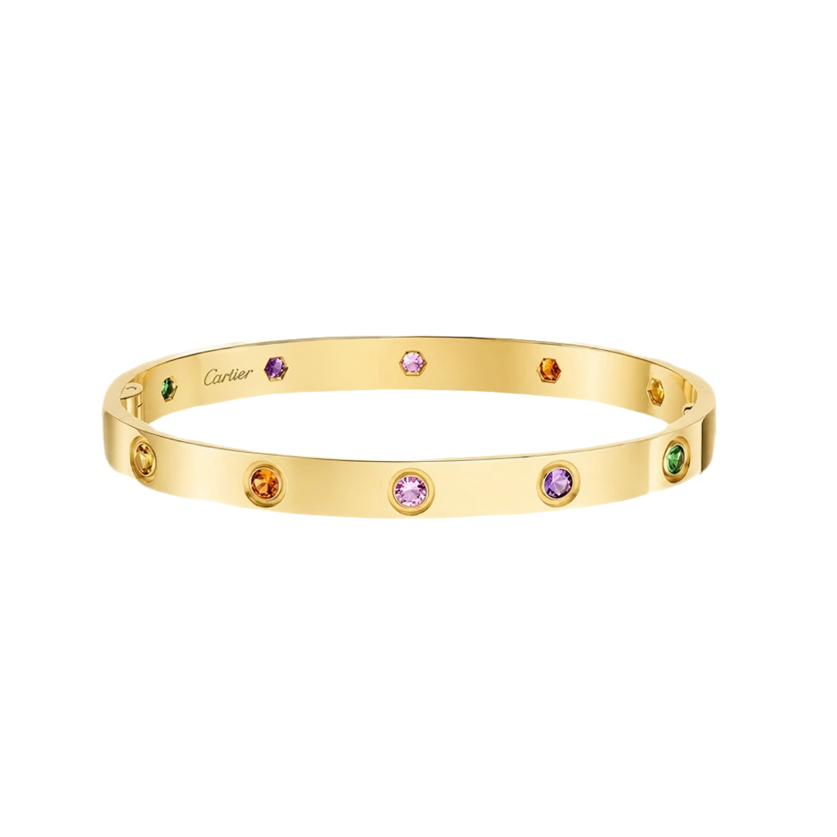 [⭐Novea] 2026 RAINBOW LOVE BRACELET 6.1MM  10 DIAMONDS