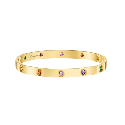[⭐Novea] 2026 RAINBOW LOVE BRACELET 6.1MM  10 DIAMONDS