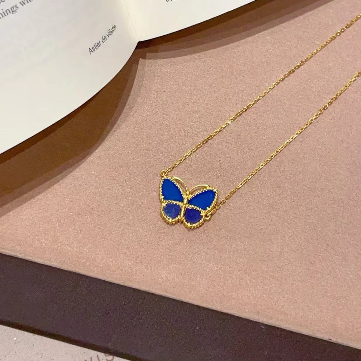 [⭐Novea]  2026 NEW LUCKY BUTTERFLY 1 MOTIFS NECKLACE