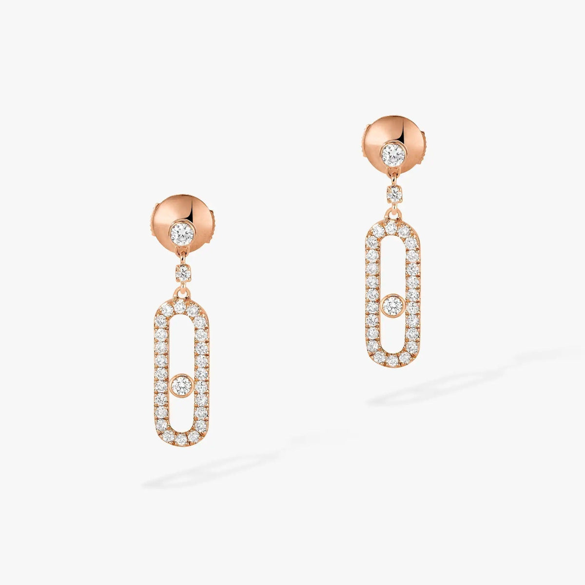 [⭐Novea]DORMEUSES MOVE UNO DIAMOND EARRINGS