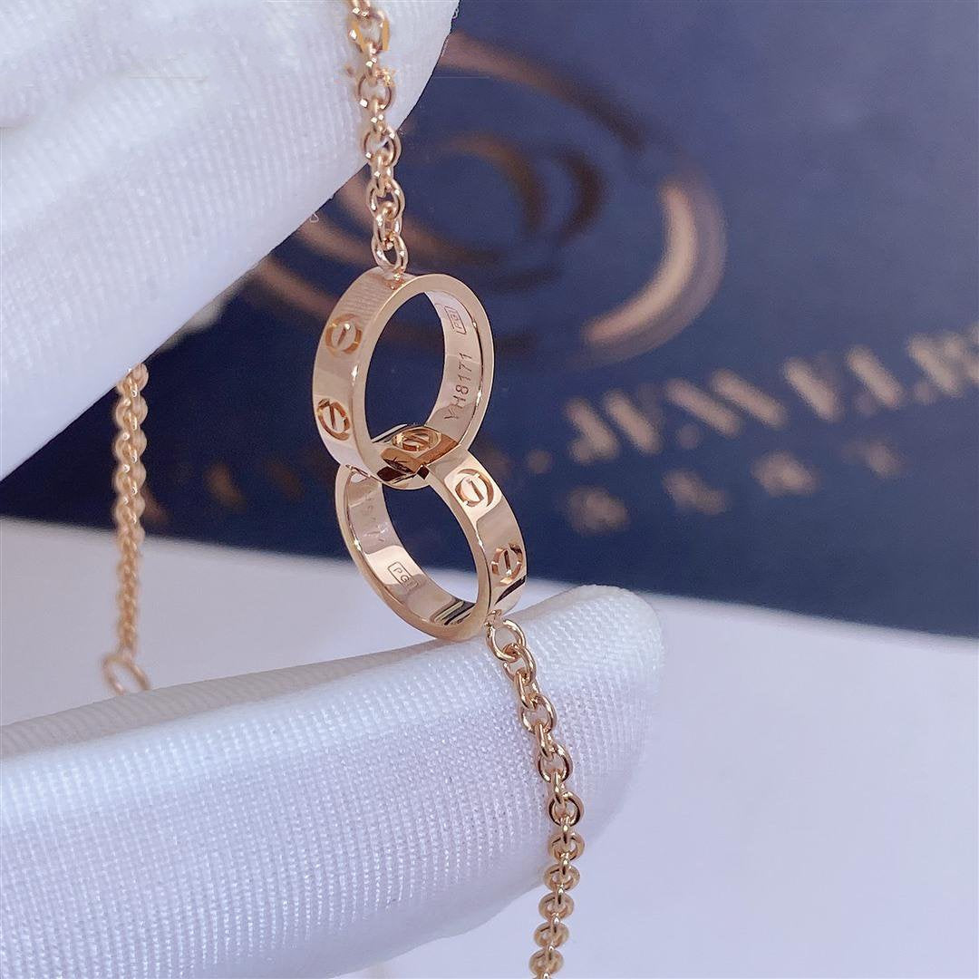 [⭐Novea]LOVE BRACELET DOUBLE RING