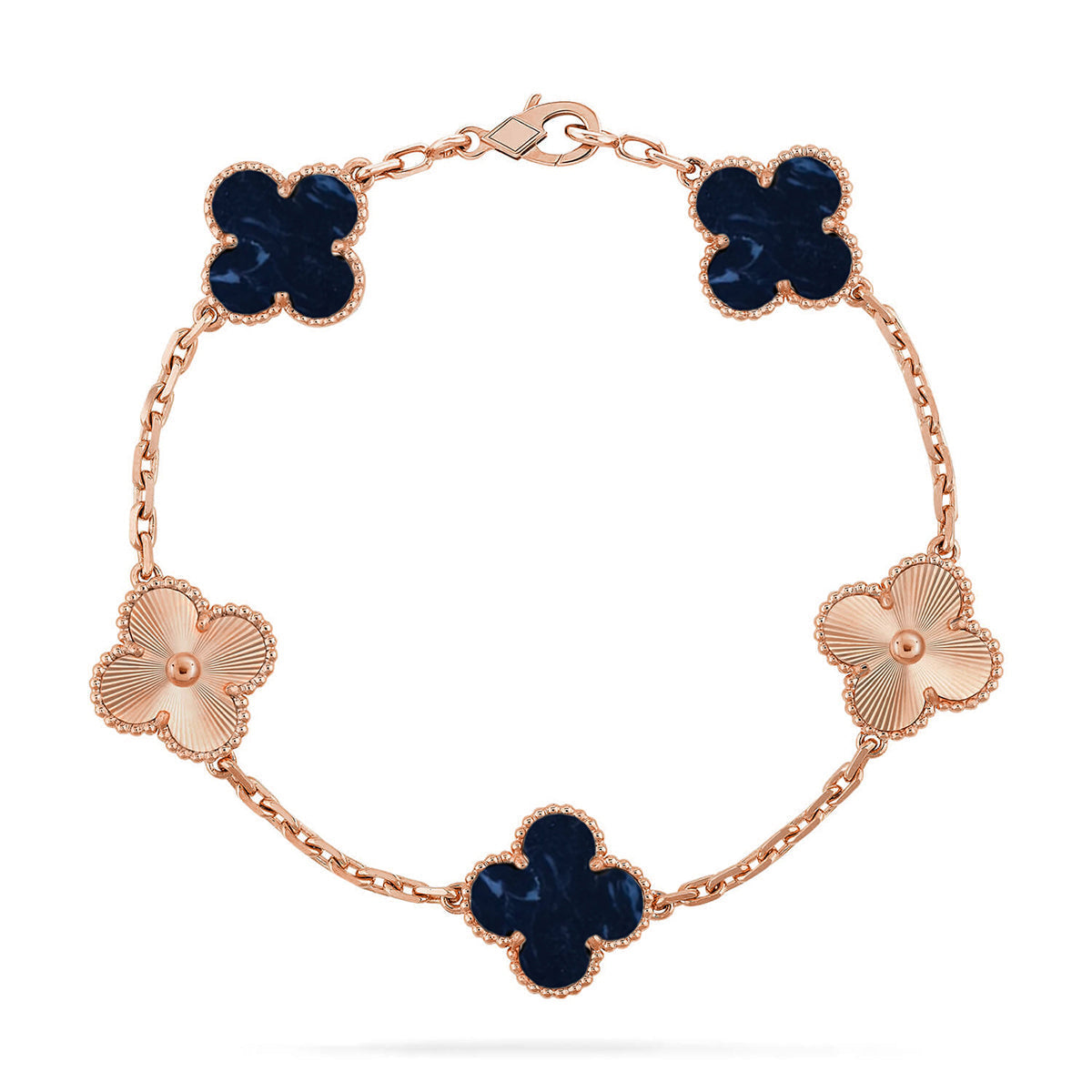 [⭐Novea]CLOVER 5 MOTIF PIETERSITE BRACELET COLLECTION