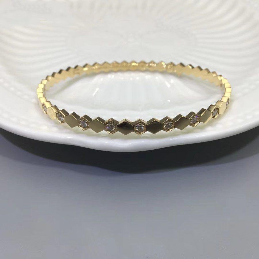 [⭐Novea]BEE LOVE GOLD DIAMOND BRACELET