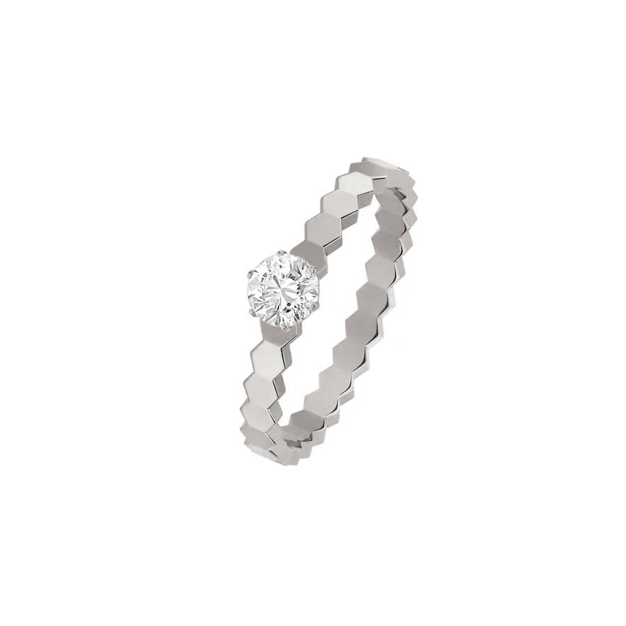 [⭐Novea]BEE LOVE RING SILVER 1 DIAMOND