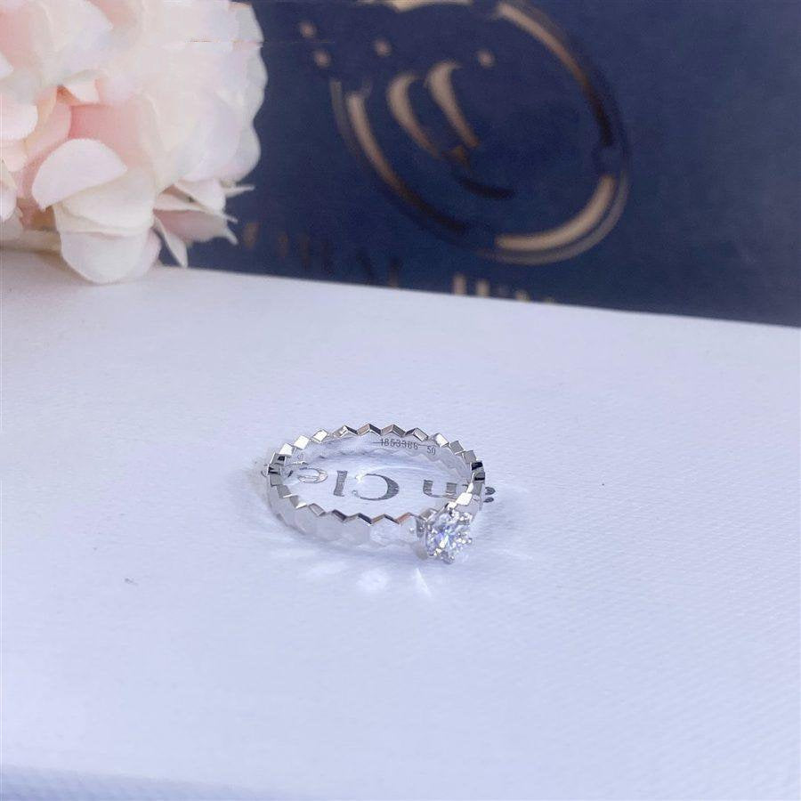 [⭐Novea]BEE LOVE RING SILVER 1 DIAMOND