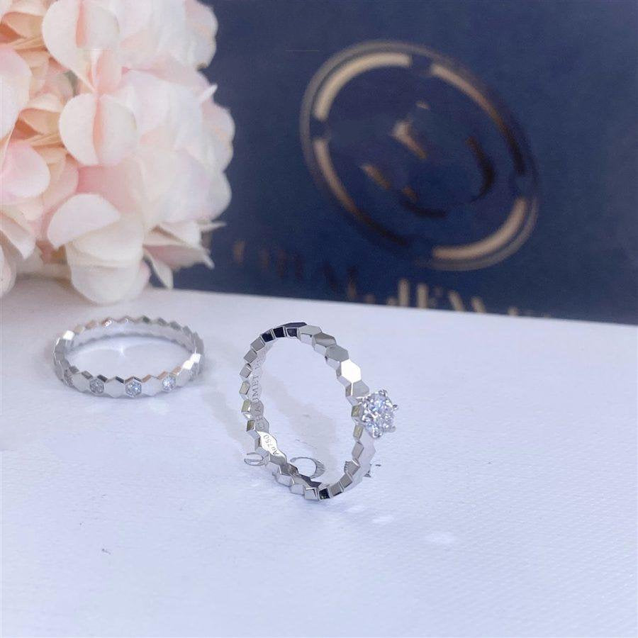 [⭐Novea]BEE LOVE RING SILVER 1 DIAMOND