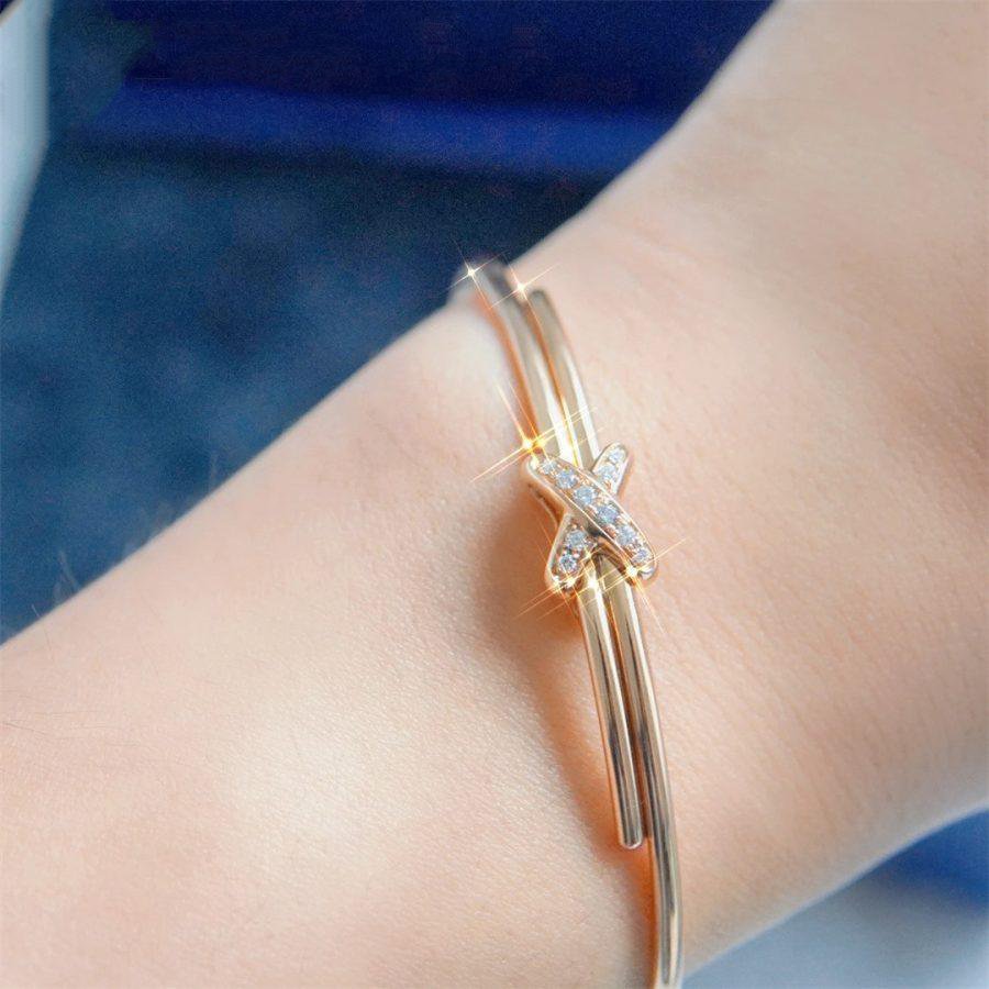 [⭐Novea]JEUX DE BRACELET PINK GOLD DIAMONDS