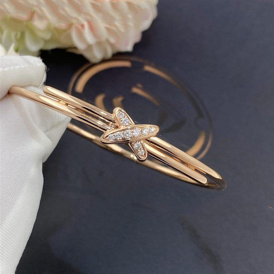 [⭐Novea]JEUX DE BRACELET PINK GOLD DIAMONDS